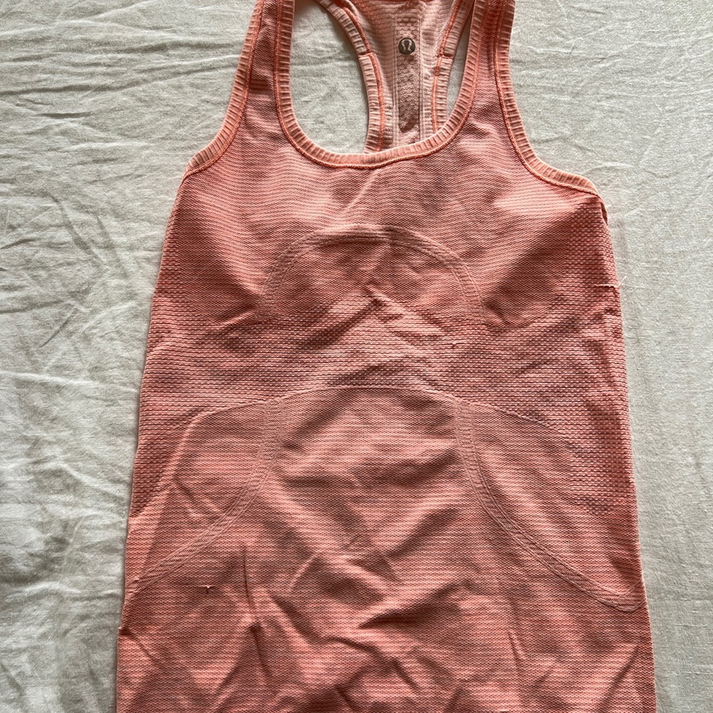 Women's Pink Lululemon Racerback Tank